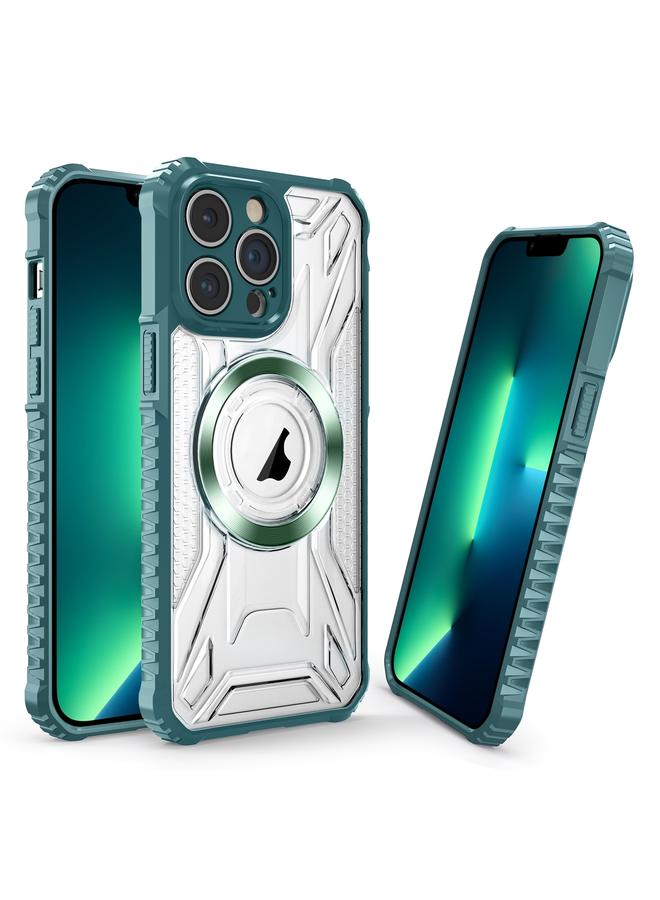 Zaboon Case For iPhone 13 Pro CD Texture Magsafe Phone Case - Image 1