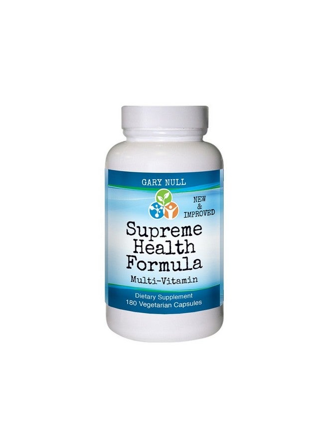 Gary Null Supreme Health Formula 180 Vegi-caps New and Improved - Image 1