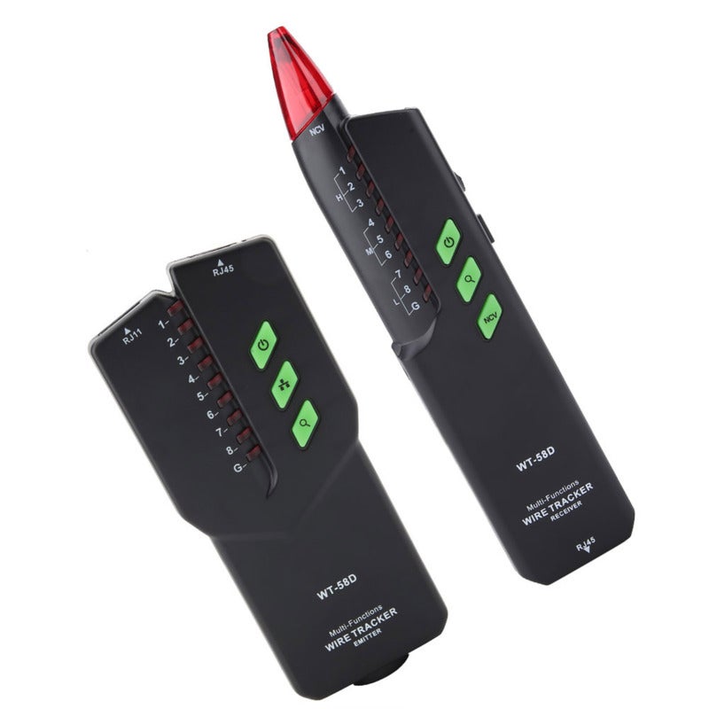 MESTEK Wire Tracker: Multifunctional Cable Locator With RJ11 RJ45 Cables - Fast Breakpoint Location Short-Circuit Detection for Telecommunication Engineering Network Maintenance - Image 4