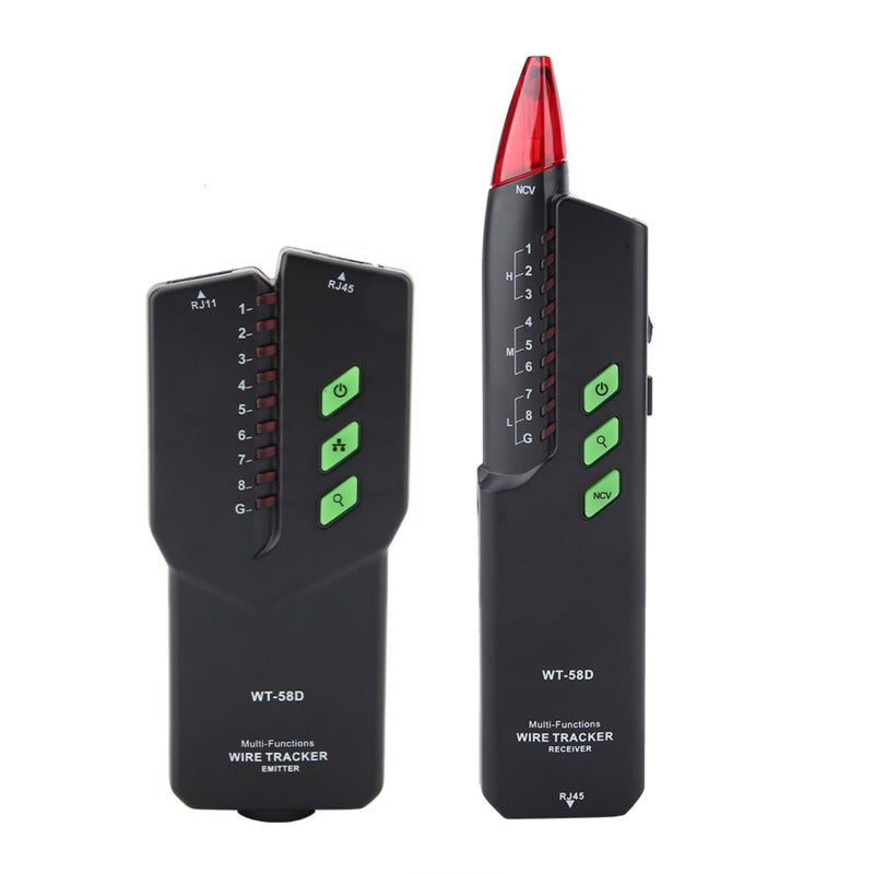 MESTEK Wire Tracker: Multifunctional Cable Locator With RJ11 RJ45 Cables - Fast Breakpoint Location Short-Circuit Detection for Telecommunication Engineering Network Maintenance - Image 2