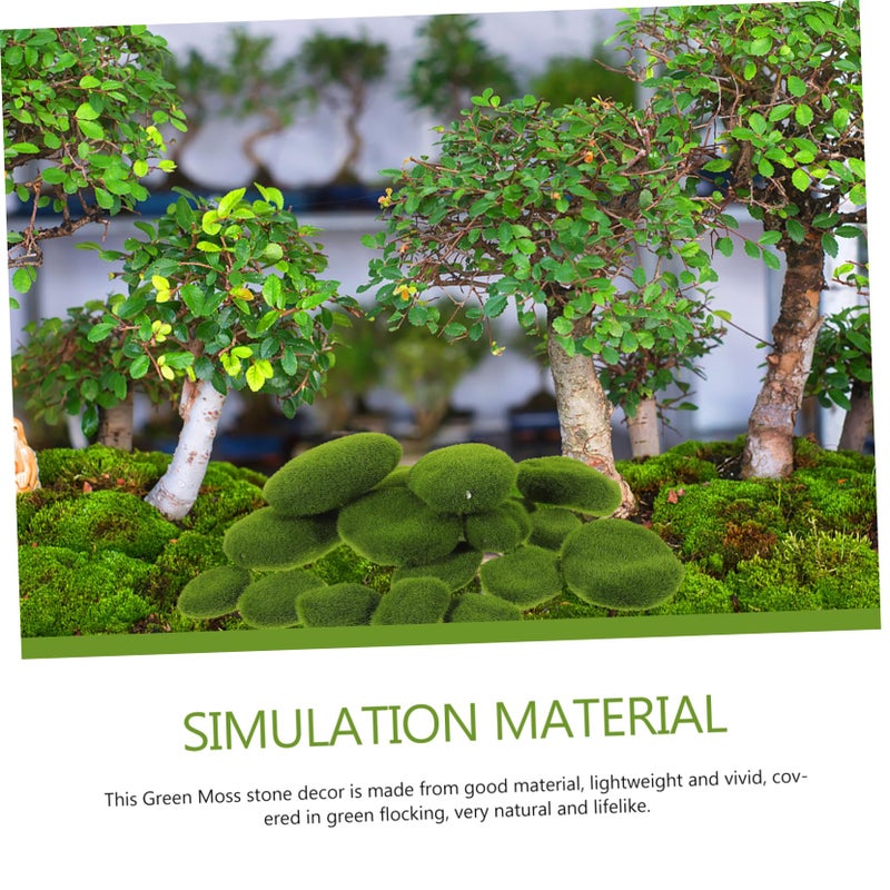 20 قطعة من ديكور الحجر الاصطناعي لنباتات البونساي وحوض الأسماك والمناظر الطبيعية الدقيقة الداخلية - Image 4