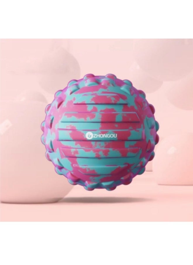 ZHONGOU Myofascial Ball Massage Ball Yoga Ball For Muscle Soreness, Shoulders, Neck, Back, Feet, Body, Deep Tissue, Trigger Points, Muscle Knots, Yoga And Myofascial Release  - Image 1