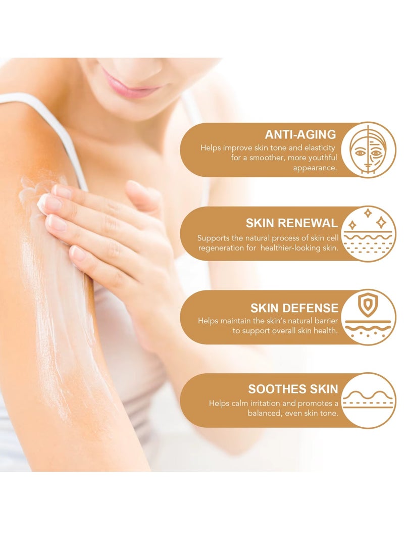 ALIVER 120g Frankincense Oil Massage Cream Frankincense Balm Lotion with 100% Pure & Natural Frankincenses Oil Moisturize Hydrates Restores Skin Frankincenses Cream for Muscle Support - Image 4