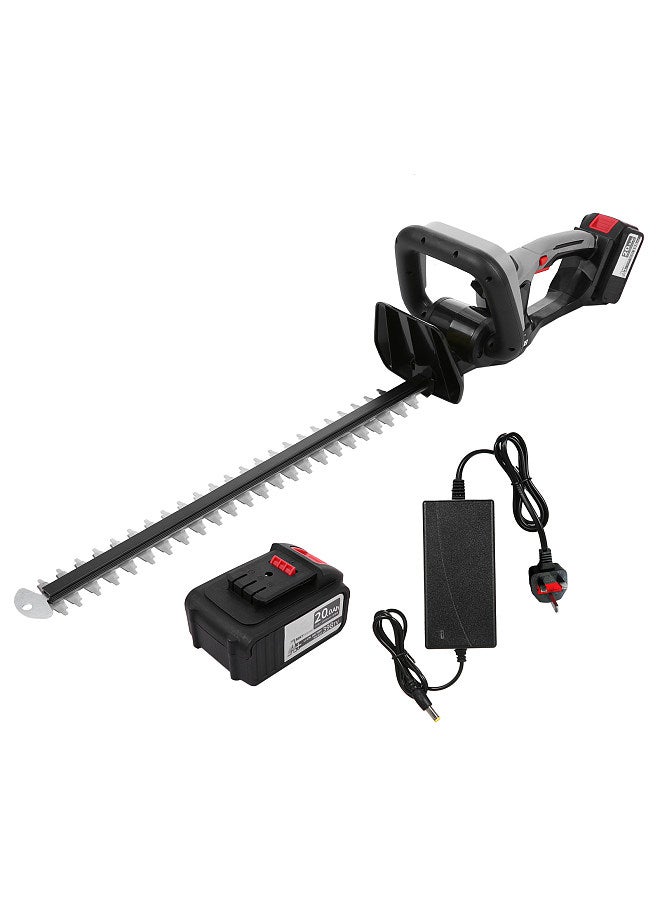 Generic Cordless Hedge Trimmer 21V Battery Bush Trimmer Electric Hedge Trimmer for Pruning 21 Inch Dual-Action Blade with 4.0Ah Battery and Charger Grass Trimmer for Shrub Branch and Lawn  - Image 1