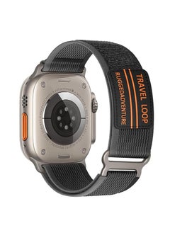 Generic Trail Loop for Apple Watch Ultra Band 49mm 45mm 44mm 42mm iWatch Ultra Band Men Women, Rugged Sport Strap Soft Nylon Wristband for iWatch Ultra 2 Bands Series 9 8 7 6 5 4 3 2 1 SE  - Image 1