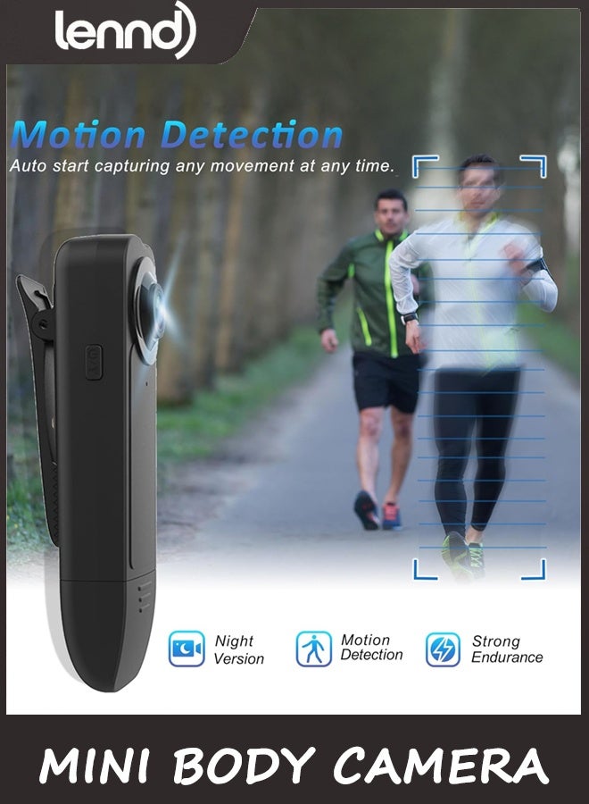 لينند كاميرا تصوير الحركة، كاميرا تصوير الفيديو، كاميرا شخصية مع تسجيل الصوت والفيديو - كاميرا POV بدقة 1080 بكسل مع بطاقة ذاكرة 64 جيجابايت - Image 4