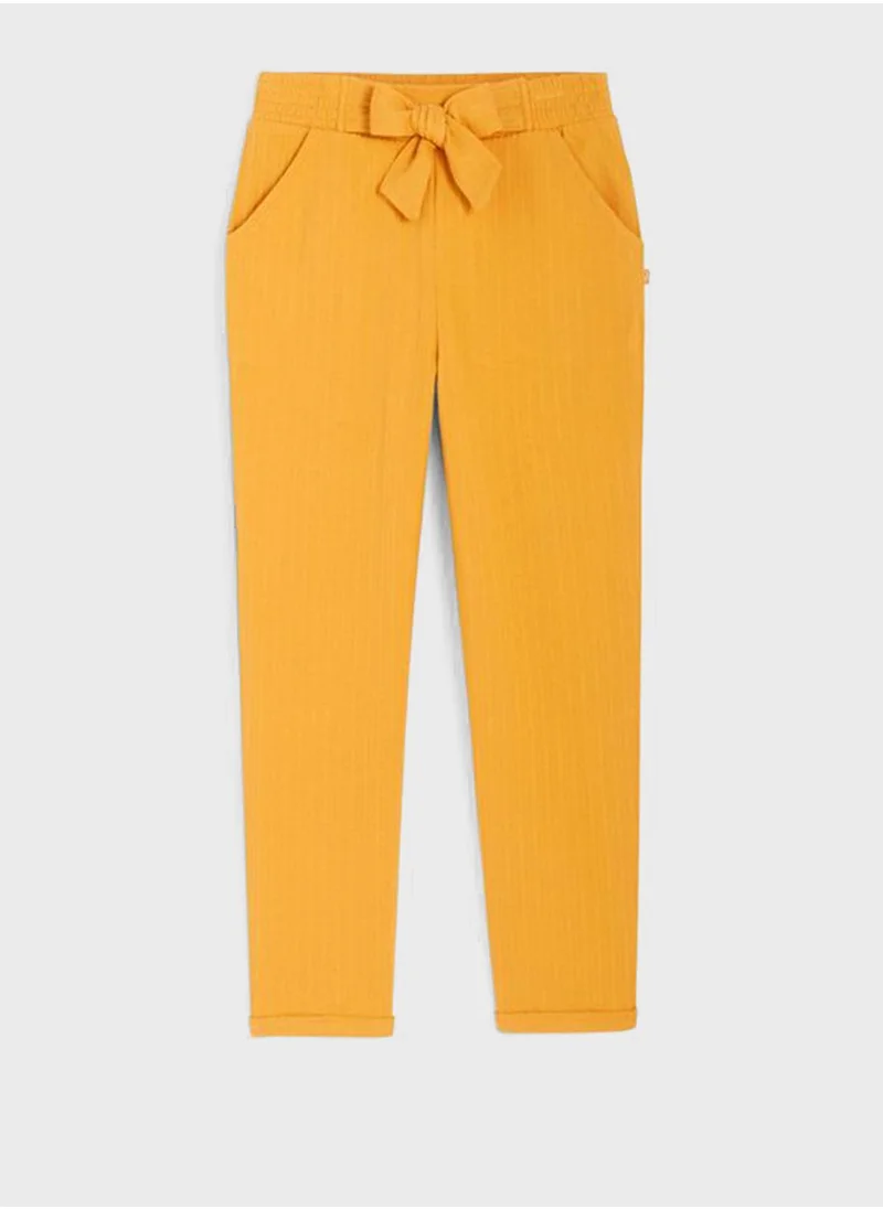 Okaidi Obaibi Waffled Jersey Pants