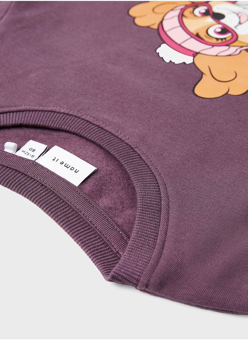 NAME IT - Kids Graphic Sweatshirt - Image 1