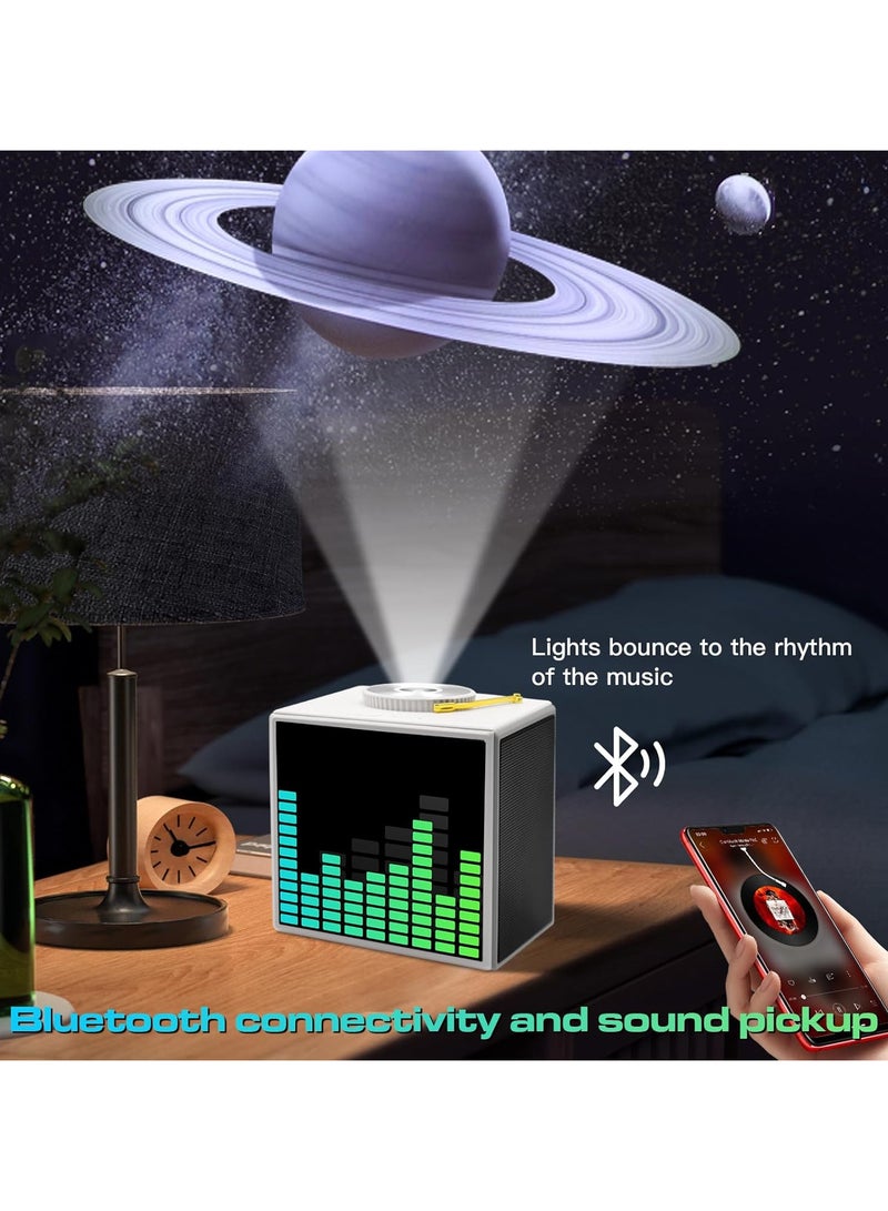 Star Projector Galaxy Projector with Bluetooth, Home Planetarium Projector with Four Effects, Sky Light Living Room Decor, Real Starry Nebula, Planet Presentation for Kids, Teen Girls, Adults - Image 2