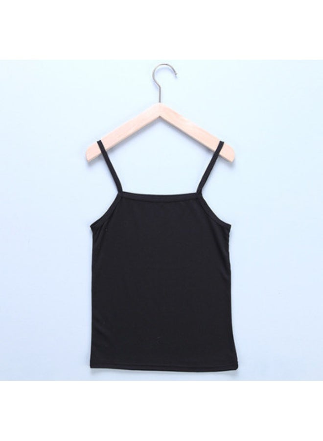 تي شيرت ضيق بلا أكمام بألوان صافية للنساء، يناسب جميع الأشكال ويساهم في إظهار الرشاقة - Image 1