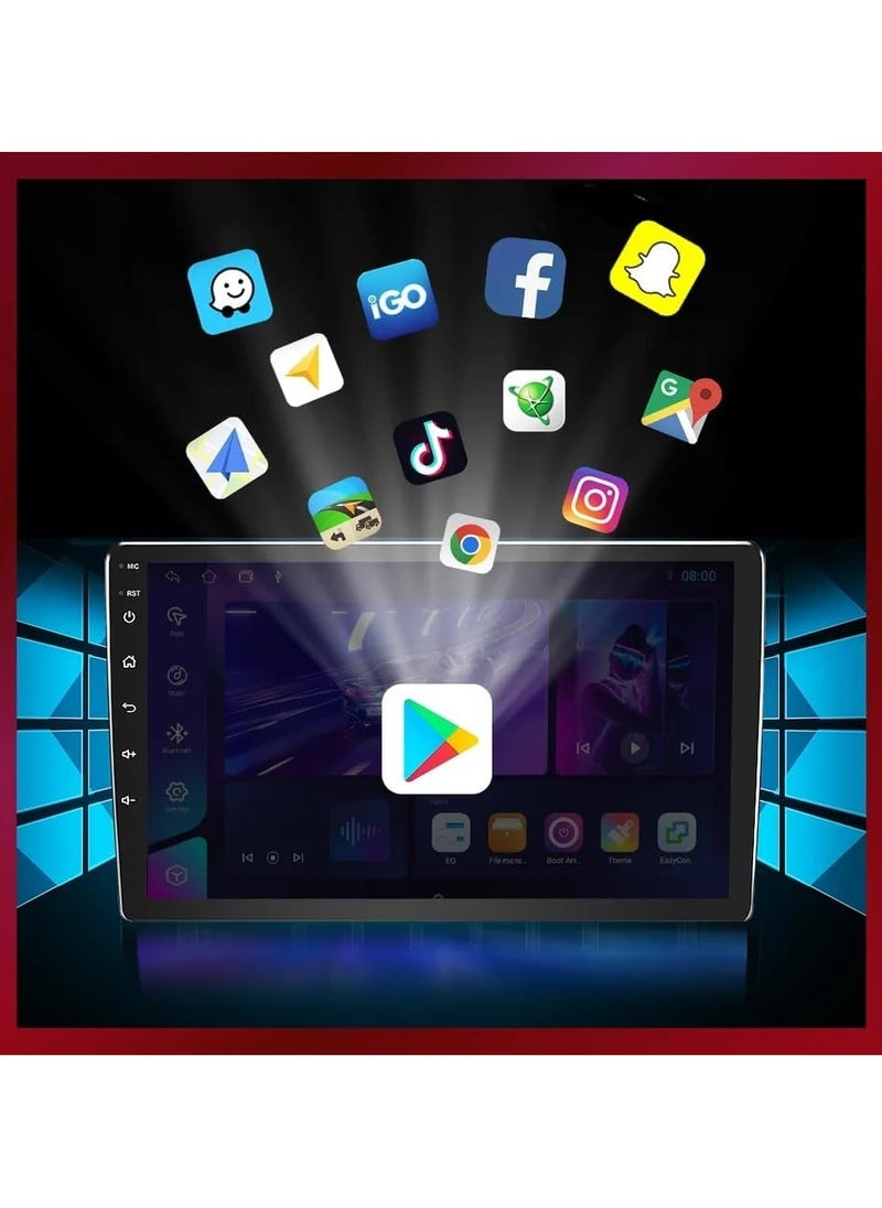 فيريكس ستيريو سيارة أندرويد لتويوتا كورولا راديو 2006-2013 مع المدمج في DSP Wireless Carplay Android Auto 2GB Ram مع كاميرا احتياطية 9 بوصة وحدة رأس ستيريو للسيارة  - Image 3
