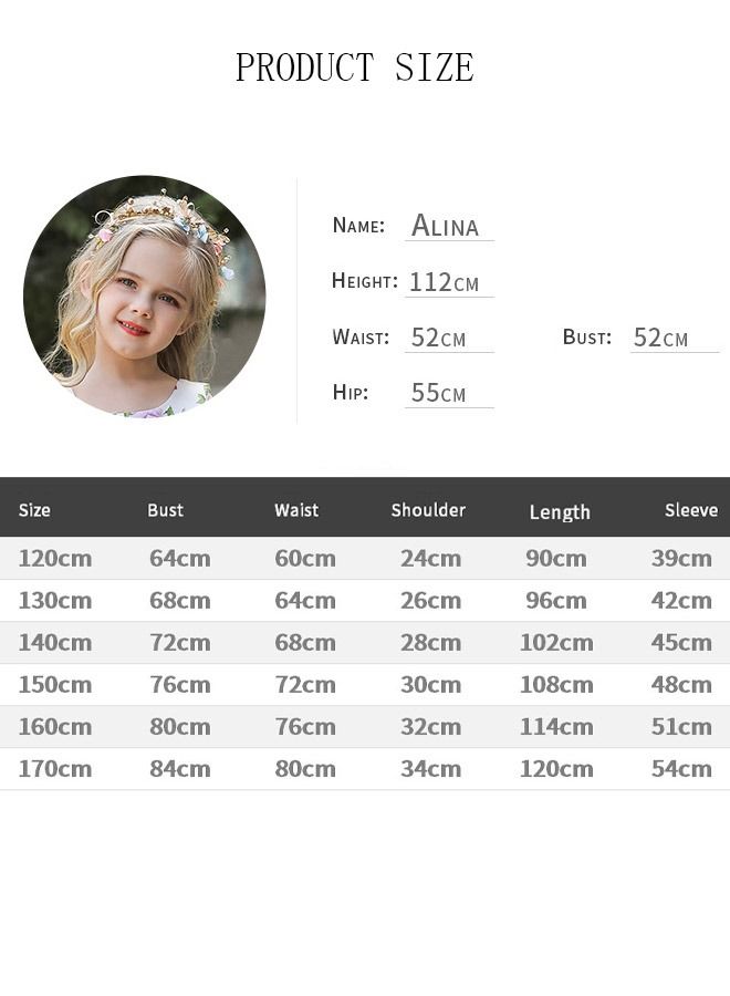 DUNISO Girls Dress Kids Evening Dress Long Sleeve Lace Party Dresses with Tutu Skirt Toddler Princess Birthday Party Wedding Dresses Flower Girls Dress - Image 4