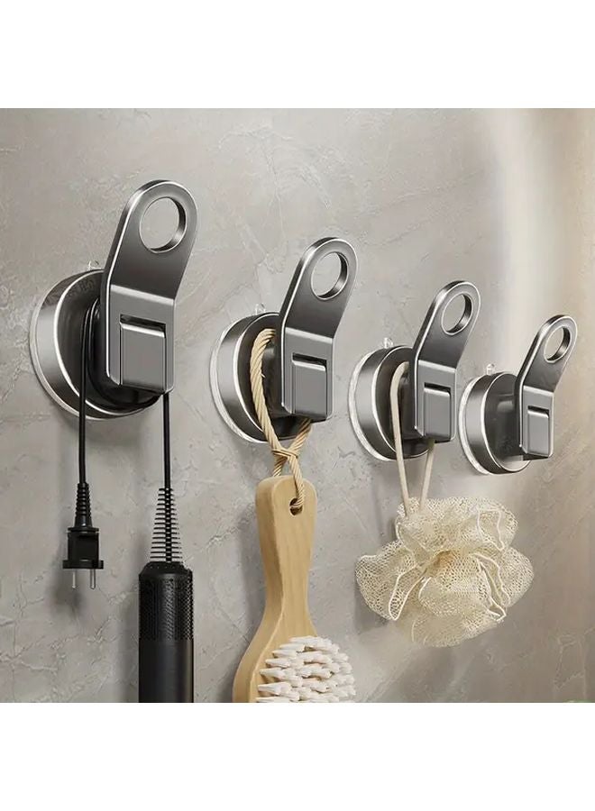 Gun Ash Frame Suction Cup Hooks 5 Pieces Heavy Duty No Drill Wall Mounted - Image 4