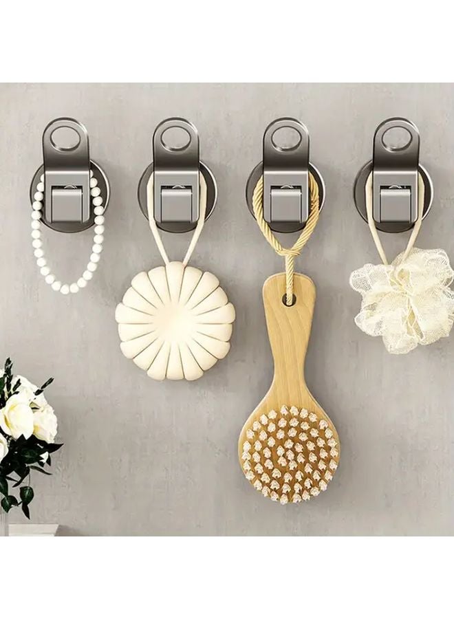 Gun Ash Frame Suction Cup Hooks 5 Pieces Heavy Duty No Drill Wall Mounted - Image 3