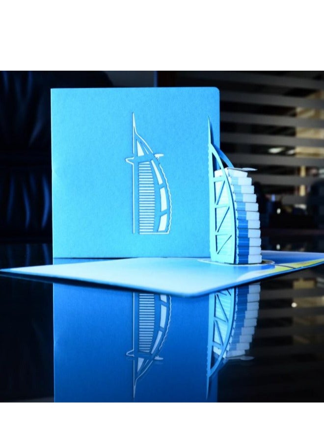 Wow Cards Greeting card with pop-up Burj Al Arab - Image 3
