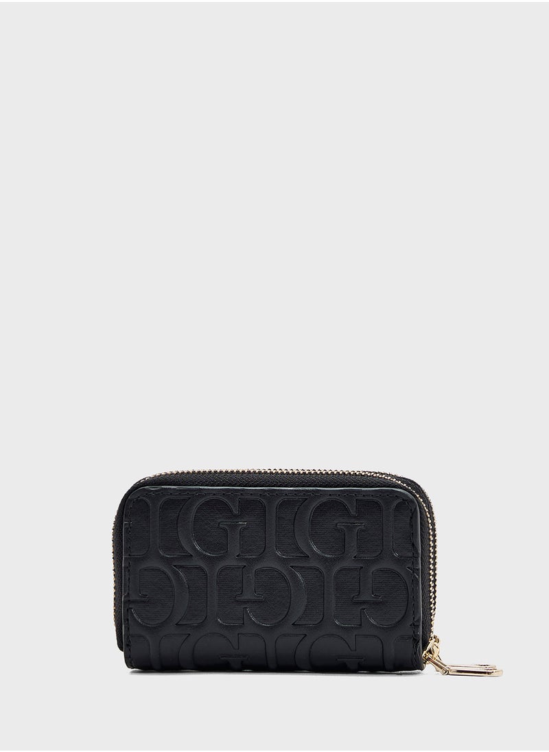 GUESS G Television Dbl Zip Mini Wallet  - Image 2