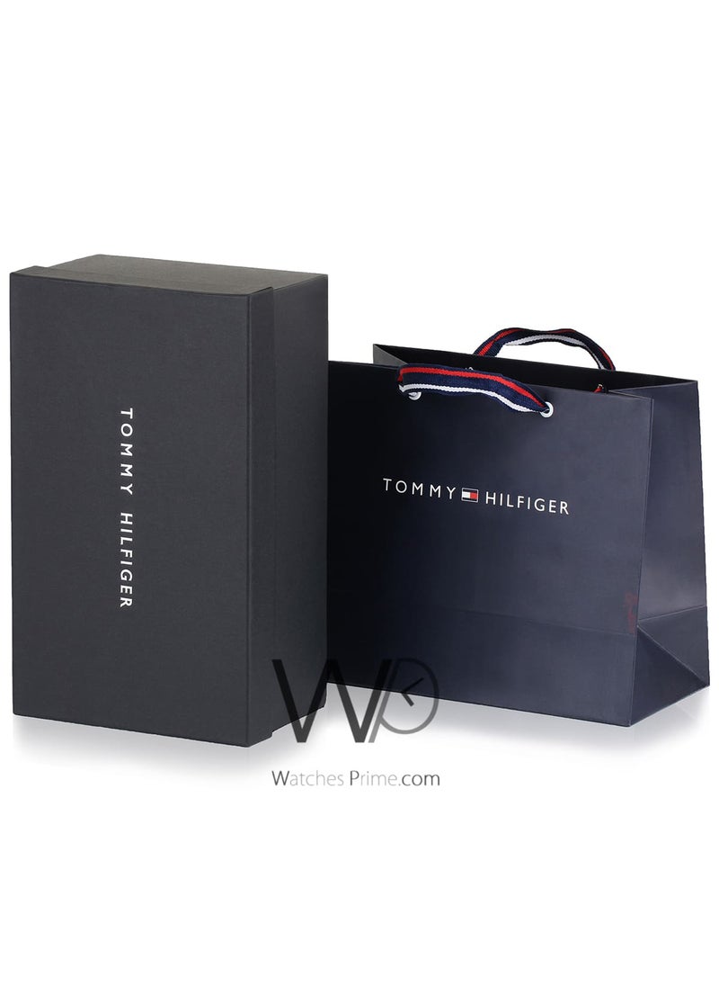 Tommy Hilfiger Plus - Tommy Hilfiger Leather Black Hand Bag For Men Gift Box - Image 1