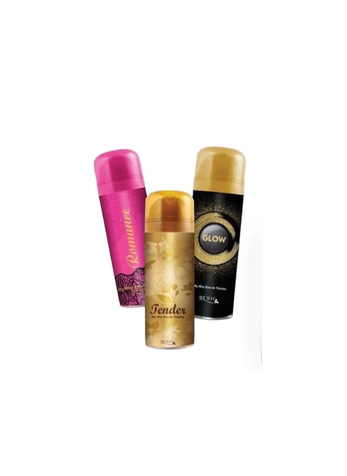 MAYWAY - Deodorant body spray for women, 3 pieces - Image 1