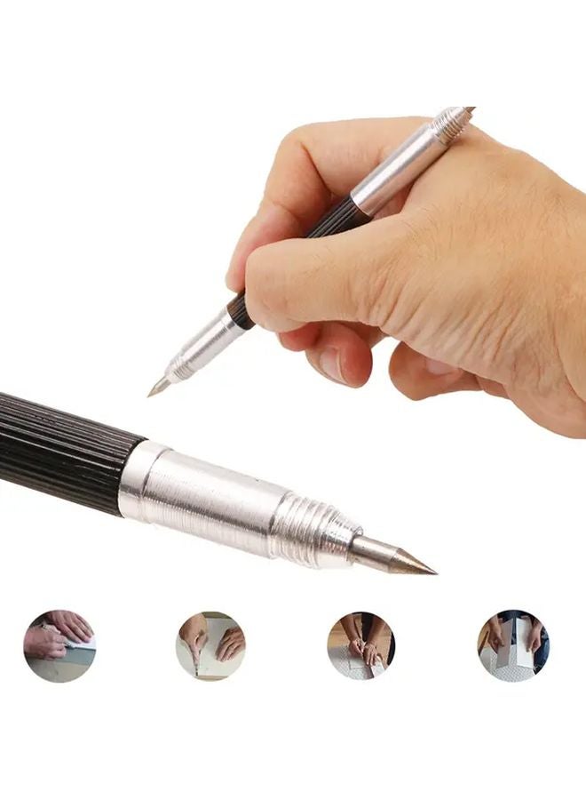 Double Sided Sharp Scriber Pen 1pc Alloy Tungsten Steel Tip for Engraving - Image 1