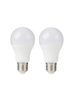 Generic A dual bulb (dual transformer) to increase the light intensity, converting from E27 to (2) E27 with two 12-watt LED bulbs and a screw plug to operate the bulbs with a switch, white  - Image 2
