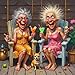 Lirches 1000pcs Jigsaw Puzzle for Adults Happy Grandma Puzzle Paper Puzzle for Family Fun Brain Challenge for Holidays Special - Image 2