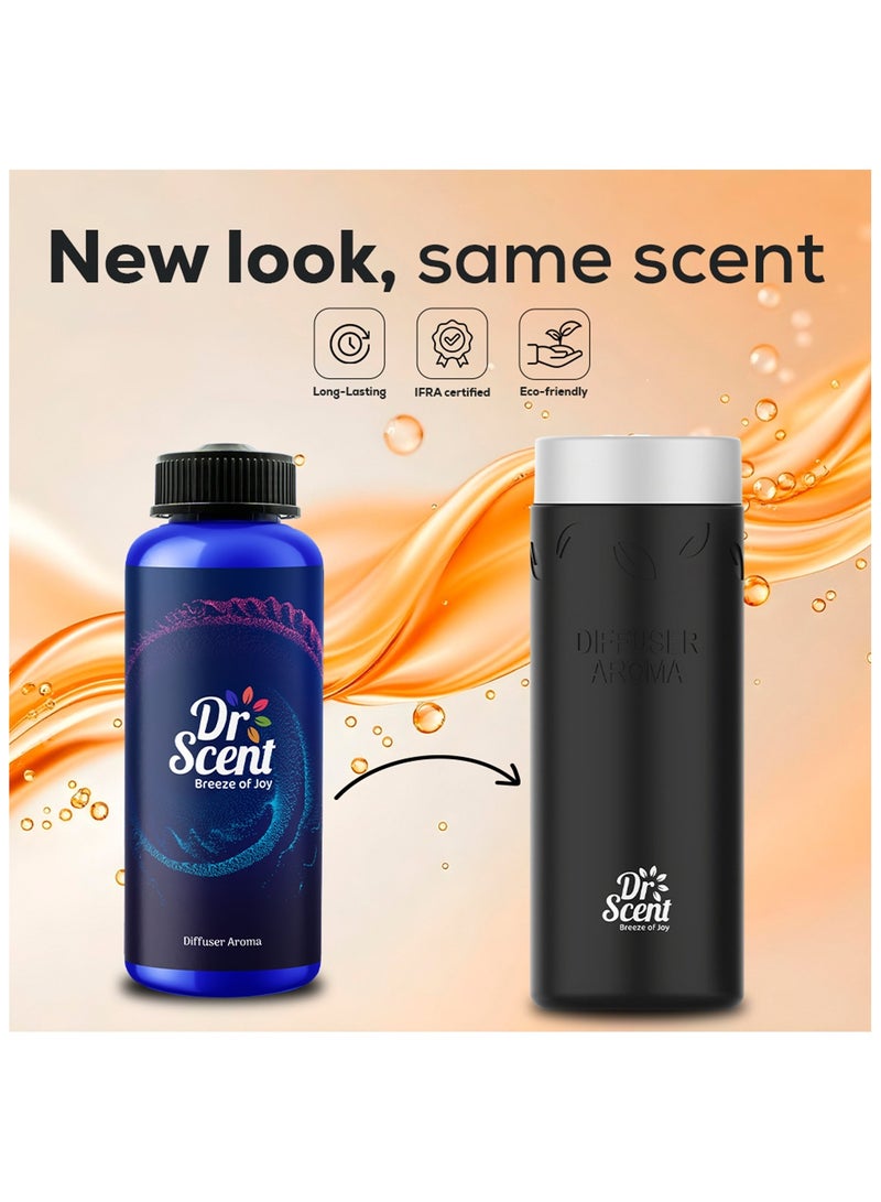 Dr Scent Diffuser Aroma Oil - Made with Organic Ingredients | Ideal for Offices, Homes, Hotels & Spas - GOLD 500 ml - Image 4