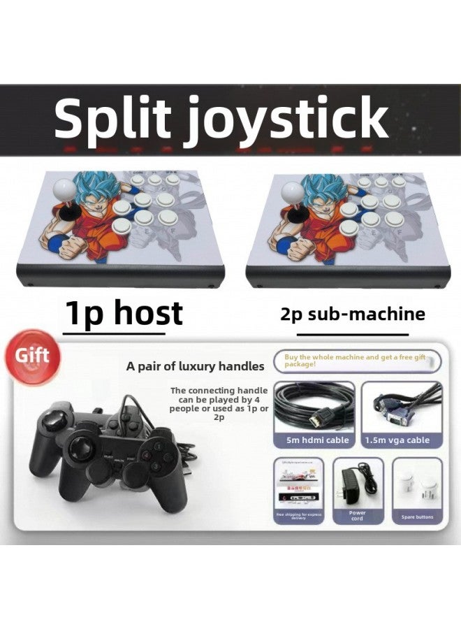 Game Machine 2024 Pandora Nostalgic Moonlight Box With TV Double Rocker Extreme Edition Desktop Arcade-Product Color:Pandora 28k Games/separates Crystal Rocker/wireless Handle - Comes With 20k Games/metal Material/same-day Delivery - Image 1