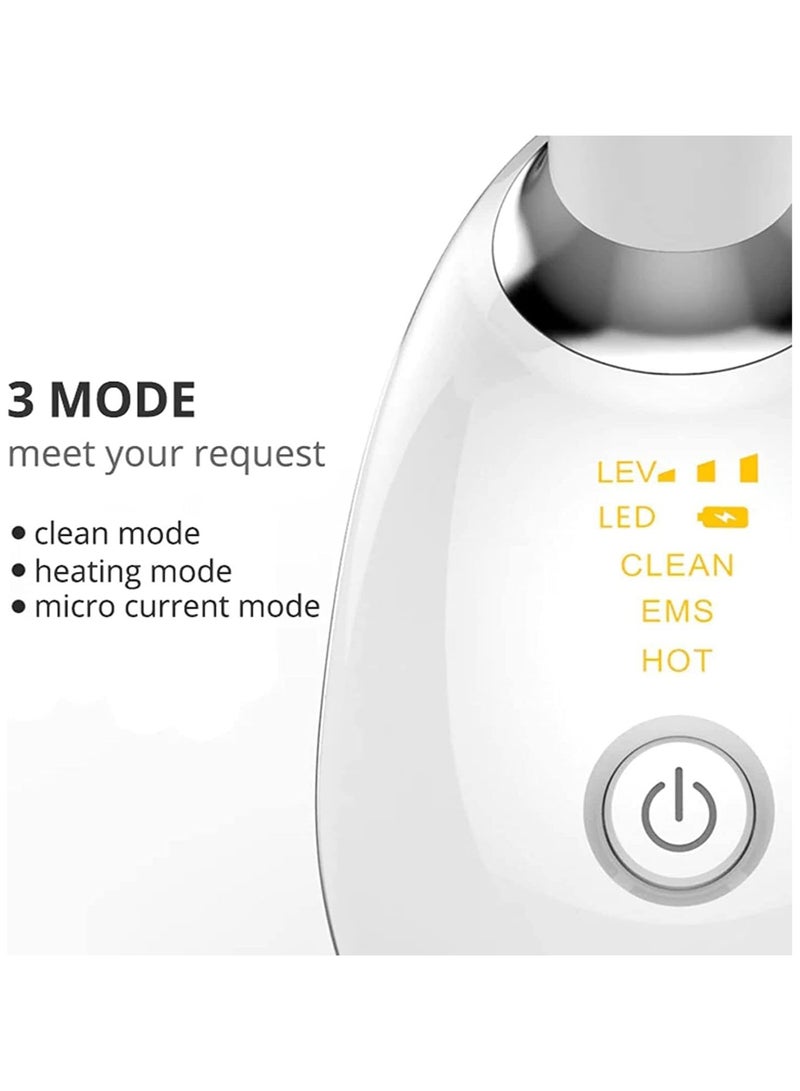 general Neck Face Firming Wrinkle Removal Tool,Electric Portable Microcurrent Facial Massager For Beauty,Double Chin Reducer Vibration Massager with 3 Color Modes - Image 3