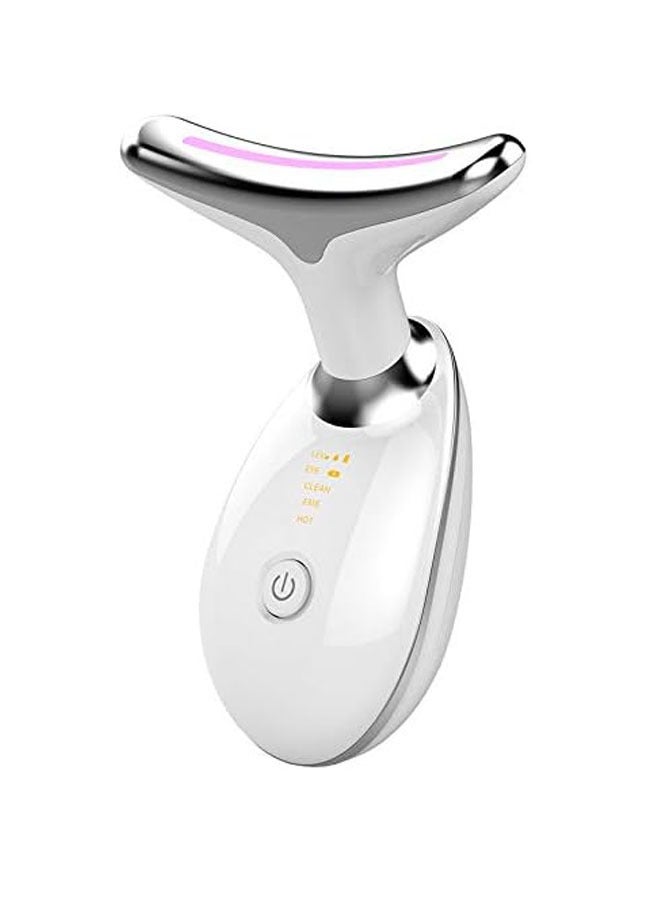 general Neck Face Firming Wrinkle Removal Tool,Electric Portable Microcurrent Facial Massager For Beauty,Double Chin Reducer Vibration Massager with 3 Color Modes - Image 1