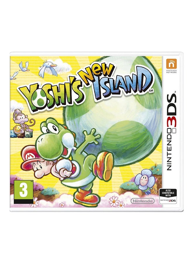 Nintendo Yoshi's New Island (Intl Version) - Arcade & Platform - nintendo_3ds - Image 1