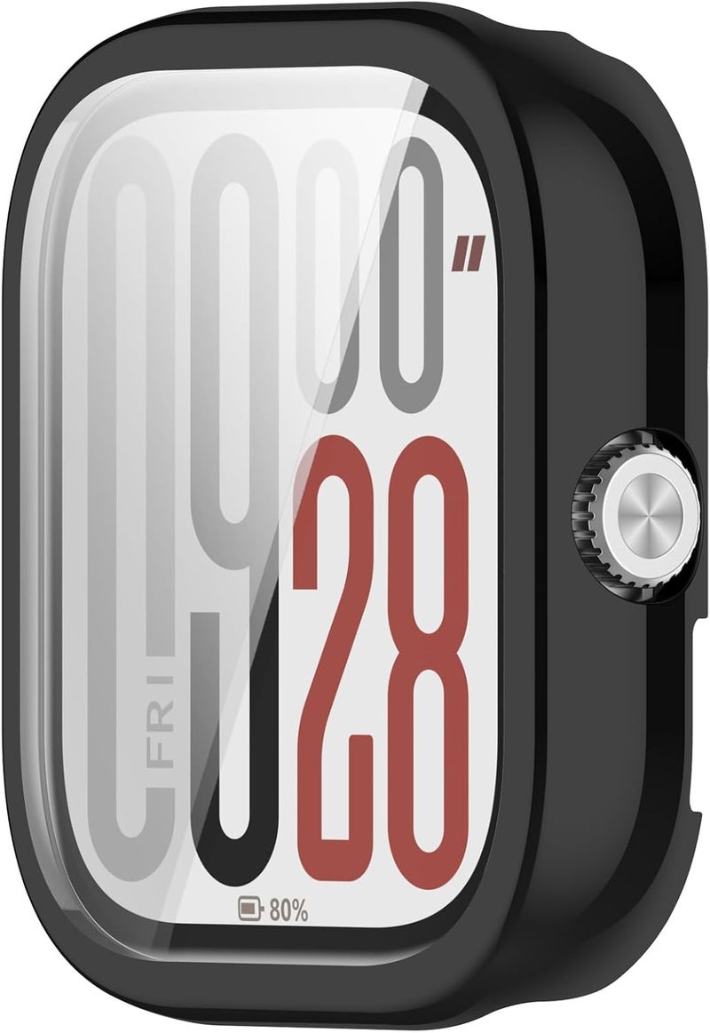 Disscool Case Cover Compatible with Redmi Watch 5/Watch5 eSIM Protector Covers - Soft Anti Drop TPU Replacement Protective Cases Smart Watch Accessories(Black) - Image 4