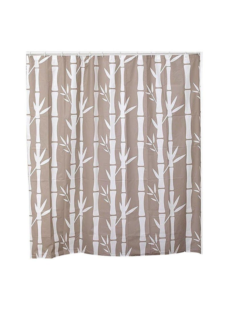 Tendance Bahia Shower Curtain W Rings 180 x 180 cm 