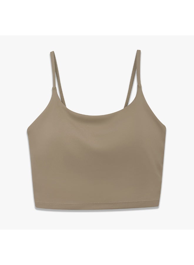 KUYING Suspenders Yoga Tank Tops for Fitness Naked Feel Sport Bra Gym Vest Women Camisole Workout Underwear Sportswear Outfit - Image 1