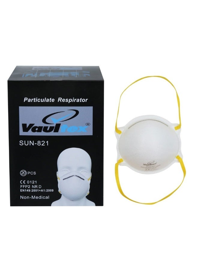Vaultex Vaultex SUN Non Medical FFP2 Respirator, 20Pcs/Pack  - Image 2