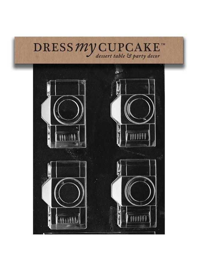 Dress My Cupcake Chocolate Candy Mold Camera Flat Back  - Image 1
