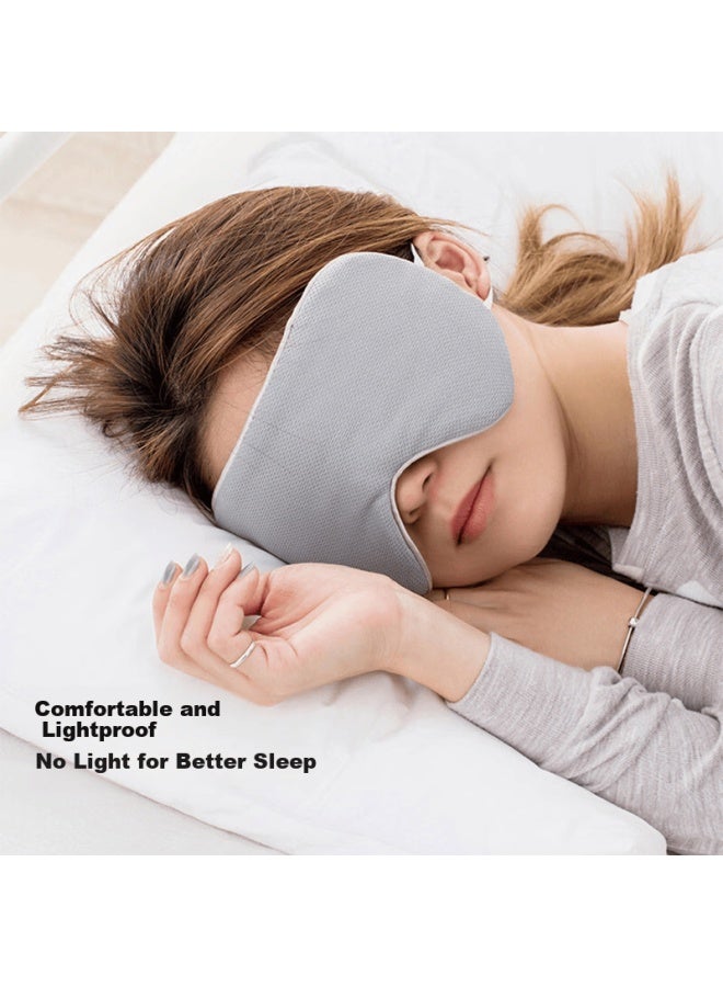 Jtrip Jieban Travel Double-sided Cooling And Warming Sleep Eye Mask Light Blocking Ice Silk Eye Mask For Men And Women Adult Sleep Aid Eye Protection - Image 3