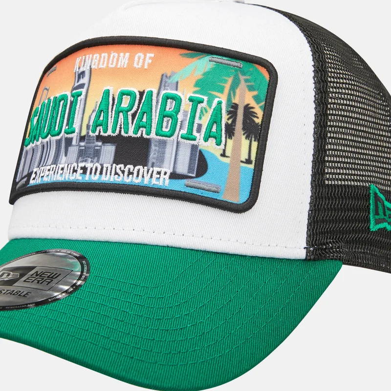 NEW ERA Men's Saudi Patch Trucker Cap