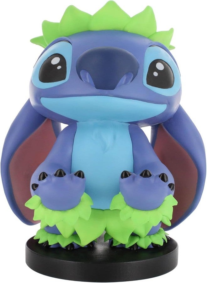 Exquisite Gaming Stitch Phone Holder & Controller Stand, 8.5 in Hula Figure, Disney Licensed - Image 1