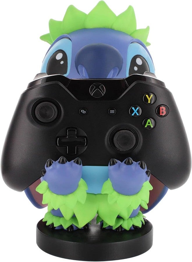 Exquisite Gaming Stitch Phone Holder & Controller Stand, 8.5 in Hula Figure, Disney Licensed - Image 2