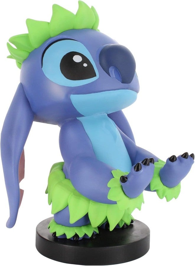Exquisite Gaming Stitch Phone Holder & Controller Stand, 8.5 in Hula Figure, Disney Licensed - Image 3