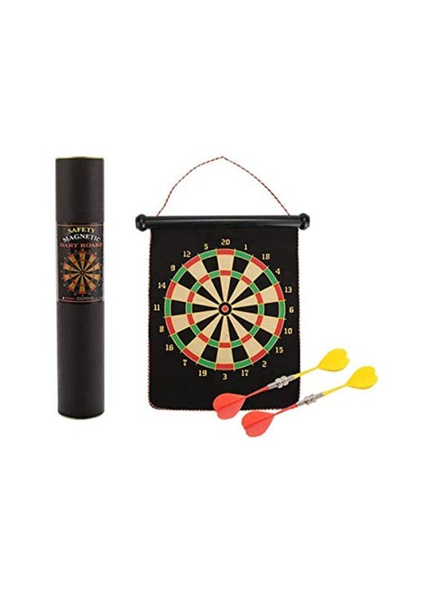 Flocking Magnetic Dart Board Double-sided Darts Plate Parent-child Fun Interaction Toys