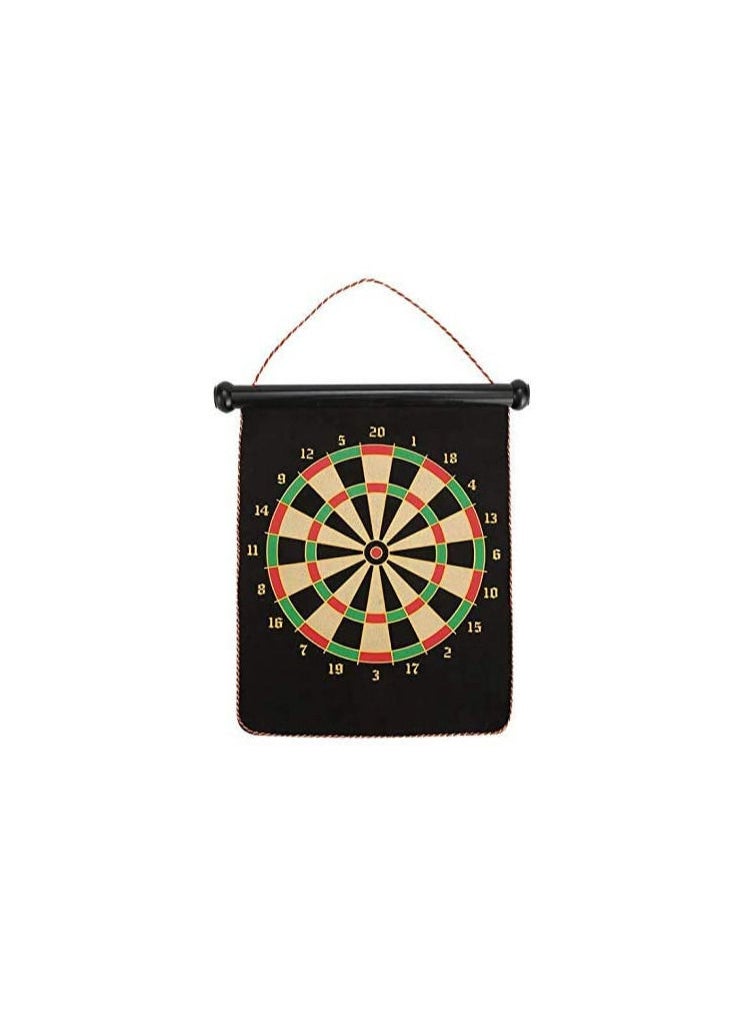 DeloPik - Flocking Magnetic Dart Board Double-sided Darts Plate Parent-child Fun Interaction Toys - Image 1