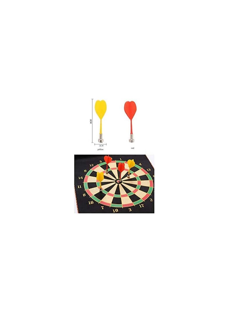 DeloPik - Flocking Magnetic Dart Board Double-sided Darts Plate Parent-child Fun Interaction Toys - Image 1