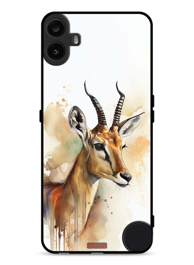 Tolwak Nothing CMF Phone 1 Protective Case Cover Deer Abstract Art - Image 1
