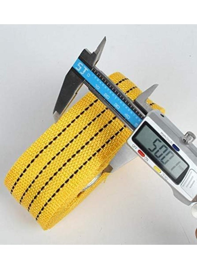 Heavy-Duty Steel Wire Towing Rope - High-Strength Emergency Recovery Cable with Reinforced Safety Hooks - Reliable Hauling Line for Cars and SUVs - Image 3