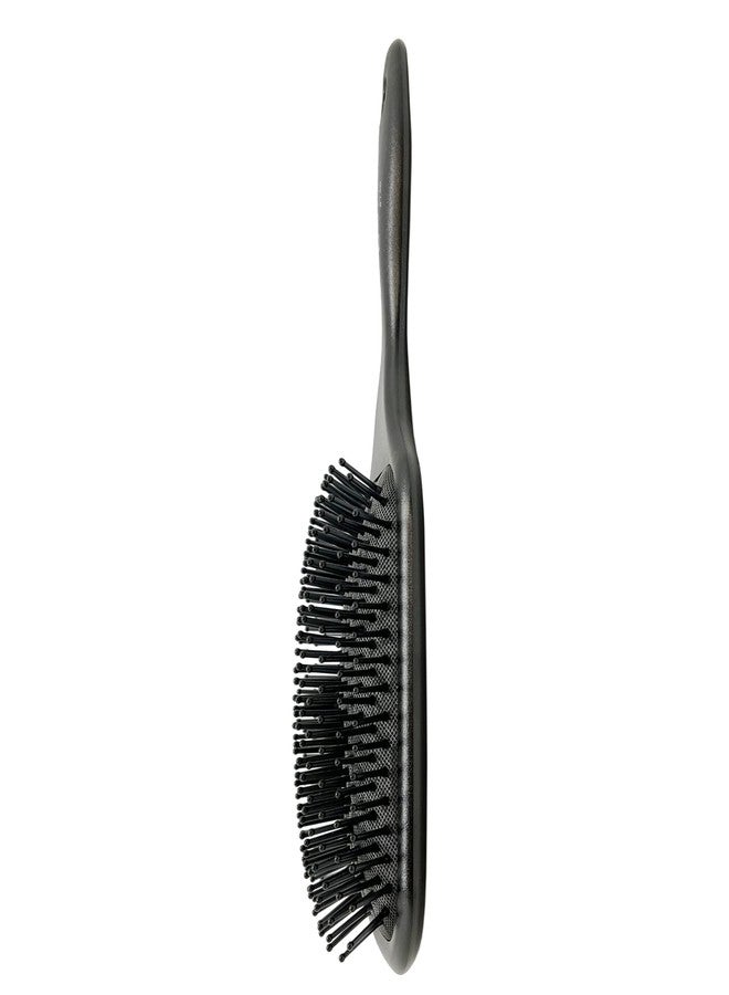 Donna Paddle Brush Large 1pc Black Brush for Medium to Long Hair, for Curly Hair, Straight Hair Brush - Image 4