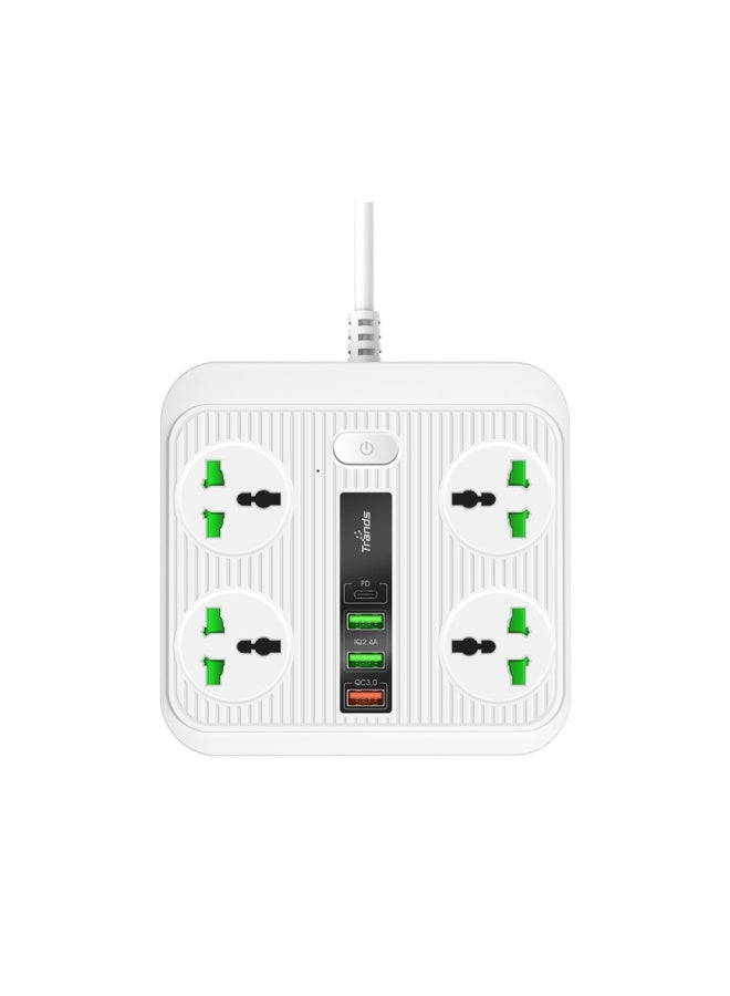 Trands Mutipurpose Power Socket 2 Meter Cable Tr-Ad6375