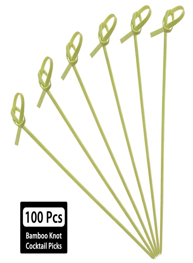 BLUETOP BLUE TOP[30 PCS Charcuterie Black Cups+100 PCS Babmoo knot Picks Value Set,14 OZ Black Appetizer Cups &4.7inch Bamboo Food skewers for Appetizers and Drinks For Valentine's Day - Image 4