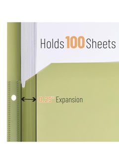 Mr. Pen - Expanding Binder Dividers With Pockets And Tabs, 5 Tabs, Colorful Dividers For 3 Ring Binder With Pockets, Pocket Dividers For 3 Ring Binder With Tabs, Binder Dividers With Tabs And Pockets  - Image 3