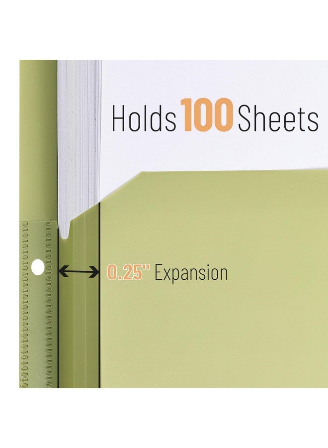 Mr. Pen - Expanding Binder Dividers With Pockets And Tabs, 5 Tabs, Colorful Dividers For 3 Ring Binder With Pockets, Pocket Dividers For 3 Ring Binder With Tabs, Binder Dividers With Tabs And Pockets  - Image 3